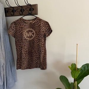 Leopard print Michael Kors t-shirt